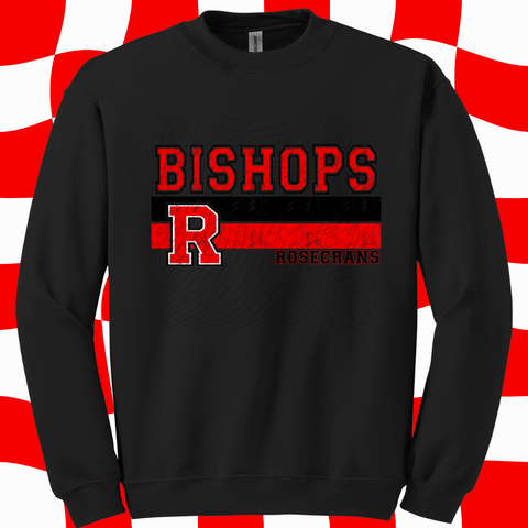 Pre Order - BISHOPS BLACK. Adult & Youth. 3 shirt options.