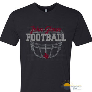Pre-Order TODDLER/YOUTH Muskies Helmet Logo - Black T-shirt