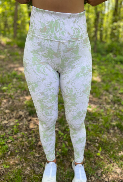 Lime Whimsy High Waisted legging