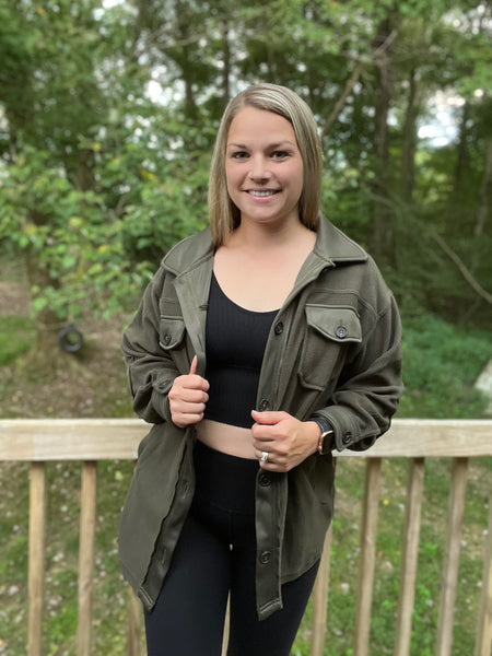 Black Cropped Tank